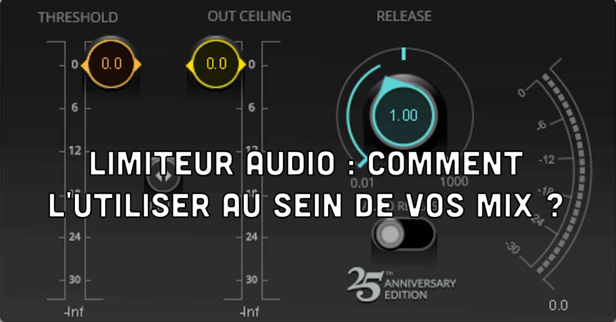 Limiteur audio utilisé en mixage
